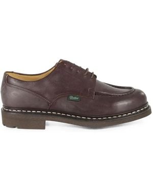 Paraboot Chambord Tex Leather Derby Shoes - Brown