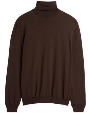 Zanone Flexwool Roll-Neck Sweater - Brown