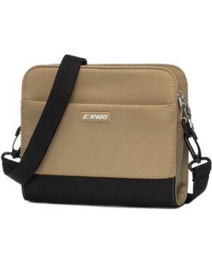 K-Way Marybell Ripstop Crossbody Bag - Natural