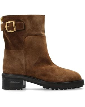 Jimmy Choo Brooklyn 50mm ブーツ - ブラウン