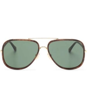 Chloé Gafas De Sol Con Montura Estilo Piloto - Verde