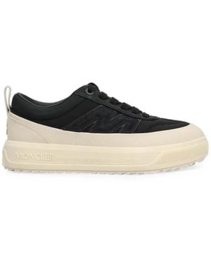 Moncler Altive Nubuck & Suede Sneakers - White