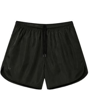True Tribe Drawstring-Waist Swim Shorts - Black