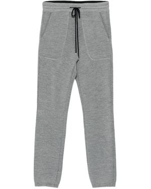 Gran Sasso Drawstring Track Pants - Gray
