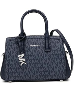 Michael Kors Logo Tote Bag - Blue