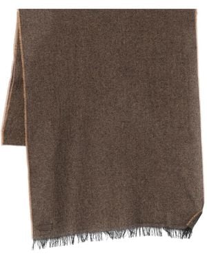 Canali Cashmere Scarf - Brown