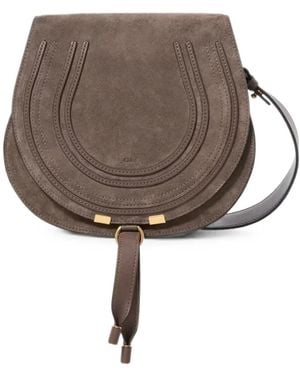 Chloé Sac Porté Épaule Marcie - Grey