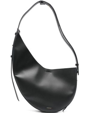 Soeur Kleine Winona Schultertasche aus Leder - Schwarz