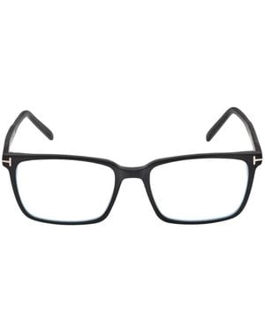 Tom Ford Block Square Opticals - Black