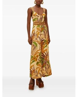 FARM Rio Jumpsuit mit Gürtel - Mettallic