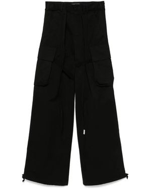 Ann Demeulemeester カーゴパンツ - ブラック
