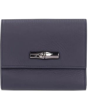 Longchamp Roseau Essential Wallet - ブルー