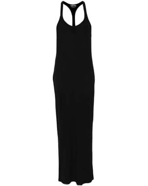 Tom Ford Robe À Dos-Nu - Noir