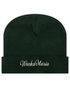 Wacko Maria Gestrickte Beanie - Grün