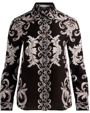 Alice + Olivia Willa Top - Zwart