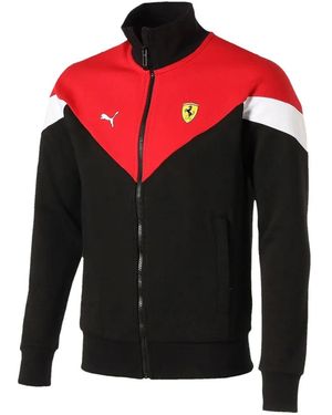 PUMA X Scuderia Ferrari Race Mcs Zip-Up Sweatshirt - Red