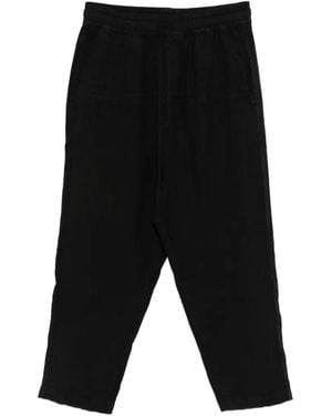 Thom Krom Pantalon À Lien De Resserrage - Black