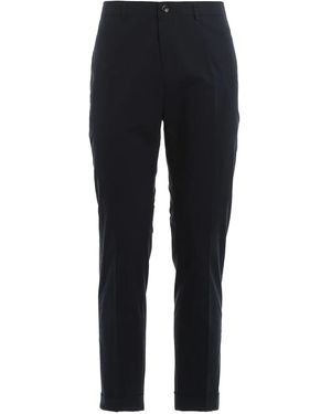 Department 5 Logo-Patch Trousers - Blue