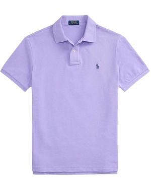 Polo Ralph Lauren Poloshirt mit kurzen Ärmeln - Lila