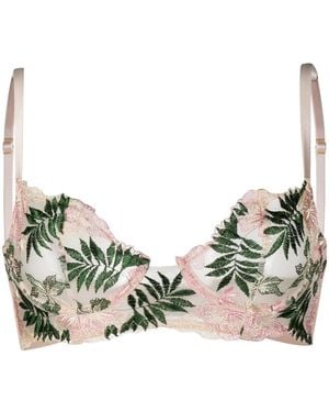 Gilda & Pearl Les Fleurs Bra - Natural