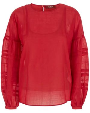 Max Mara Paese Blouse - Red