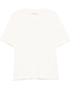 Etudes Studio Embossed-Logo T-Shirt - White