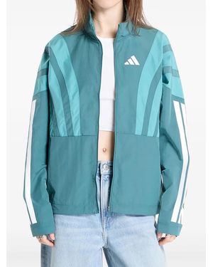 adidas Stripe Adizero Archive Running Jacket - Blue