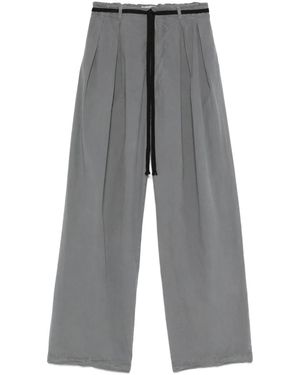 Barena インバーテッドタック パンツ - グレー