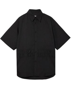 SAGE NATION Fossil Short-Sleeve Shirt - Black
