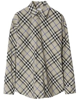 Burberry Shirts - Grey