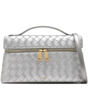 JW PEI Quilted Top-Handle Cross Body Bag - Gray