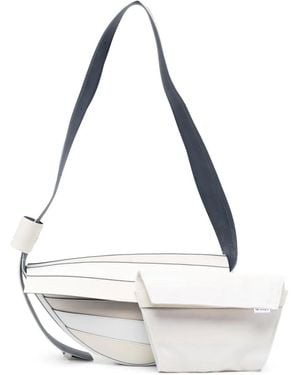 Sunnei Parallelepipedo Tote Bag - White