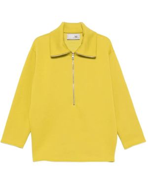 THE M.. Hofu Half-Zip Sweatshirt - Yellow