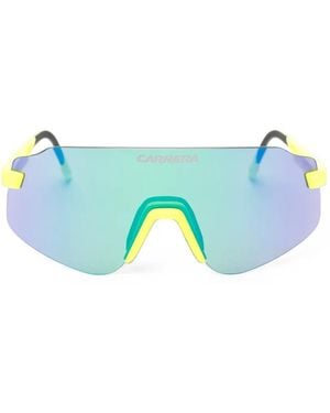 Carrera Shield-Frame Sunglasses - Blue
