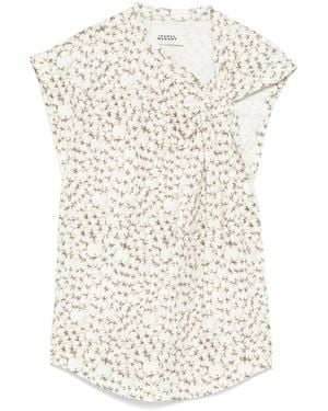 Isabel Marant Nayda T-Shirt - Weiß