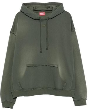 DIESEL Sudadera Con Capucha Y Cordones - Verde