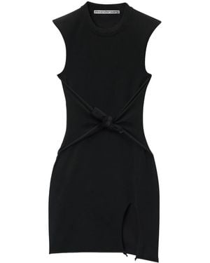 Alexander Wang Prestyled Bodycon Minidress - Black