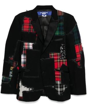 Junya Watanabe Patchwork Blazer - ブラック