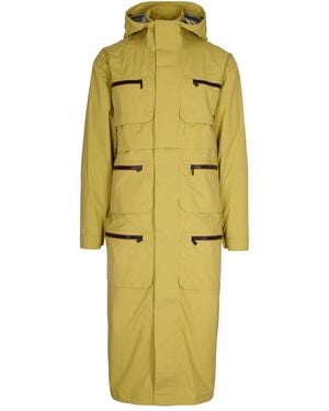 K-Way 4.0 3L Effol Zip Hooded Coat - Yellow