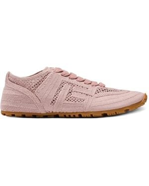 Balmain Racer 45 Macramé Trainers - Pink
