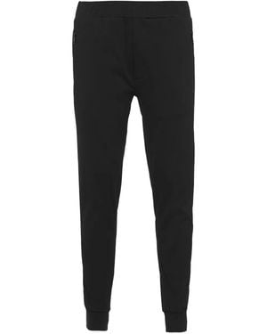 Prada Drawstring Piping Trousers - Black