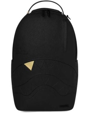 Sprayground Shark Embossed Backpack - Black