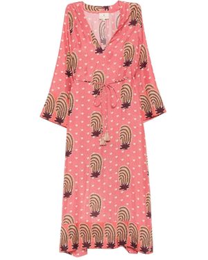 Hannah Artwear Leandra Maxi Dress - Pink