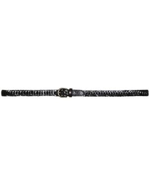 Dragon Diffusion Ceinture En Cuir - Blanc