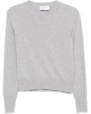 Daniele Fiesoli V-Neck Cashmere Jumper - White
