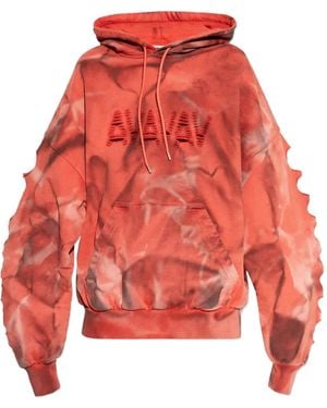 AVAVAV Laser Cut Logo Hoodie - Red