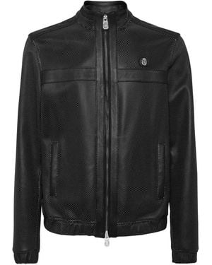 Billionaire Leather Jacket - Black