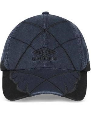 Umbro Baseballkappe Mit Logo-Stickerei - Blau