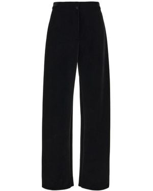 Sportmax Velvet Pants - Black