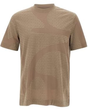 Emporio Armani ロゴ Tシャツ - ナチュラル